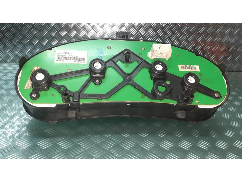 Recambio de cuadro instrumentos para peugeot 206 berlina xs-line referencia OEM IAM 9651740380 55500030010 55500030000