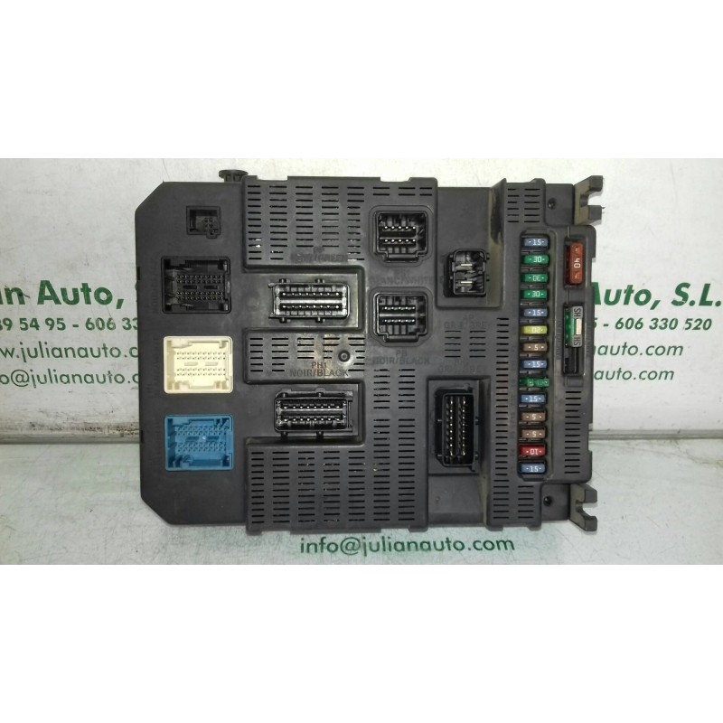 Recambio de caja reles / fusibles para peugeot 207 confort referencia OEM IAM 9663798280 BSI 2004 P06 - 00 VALEO