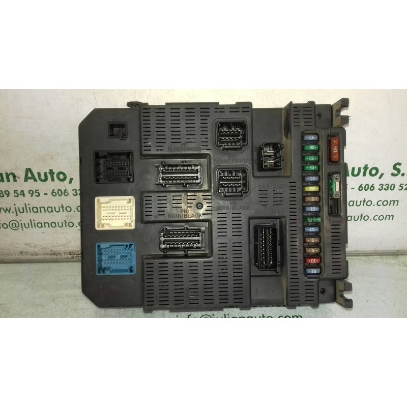 Recambio de caja reles / fusibles para peugeot 207 confort referencia OEM IAM 9663798280 BSI 2004 P06 - 00 VALEO