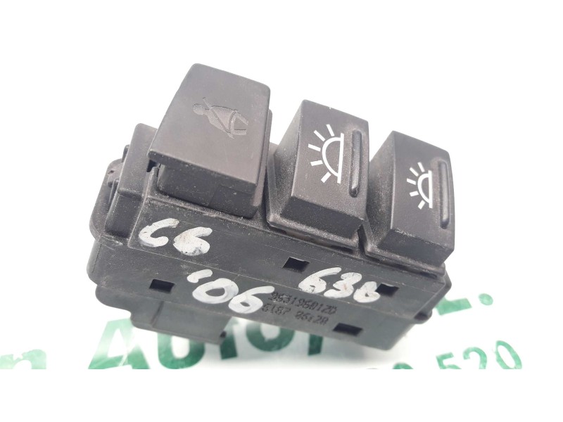 Recambio de interruptor para citroen c6 exclusive referencia OEM IAM 96319681ZD  LUCES