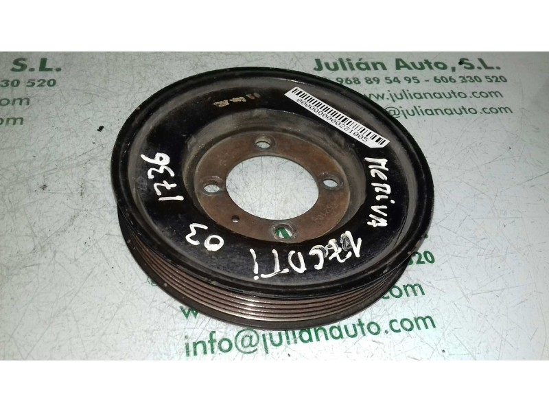 Recambio de polea cigueñal para opel meriva blue line referencia OEM IAM   
