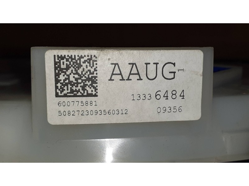 Recambio de cuadro instrumentos para opel astra j lim. cosmo referencia OEM IAM 600775881  769317420U