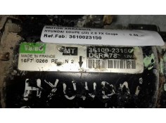 Recambio de motor arranque para hyundai coupe (j2) 2.0 fx coupe referencia OEM IAM 3610023150 D6RA78 VALEO 2