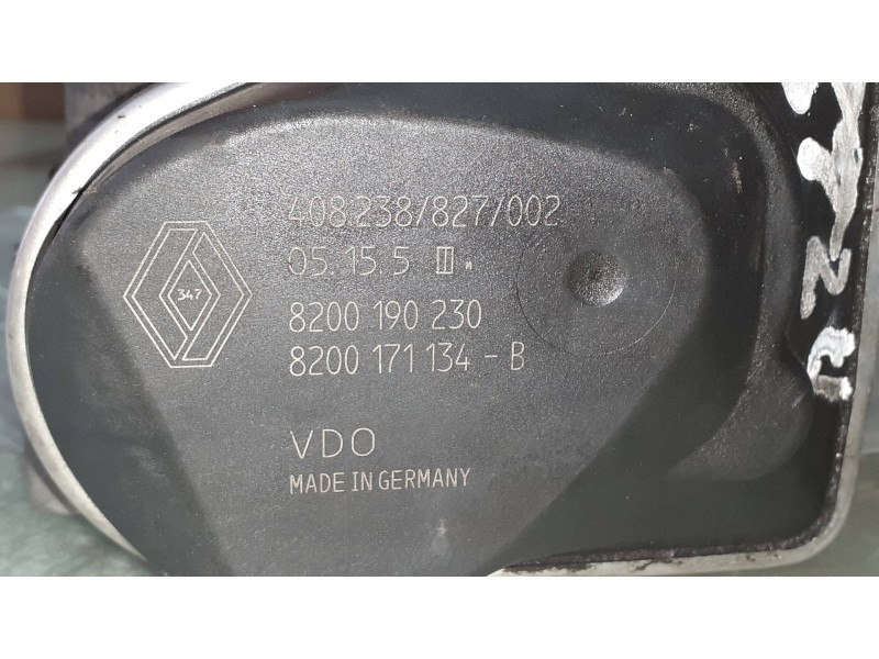 Recambio de caja mariposa para renault modus confort dynamique referencia OEM IAM 8200190230  