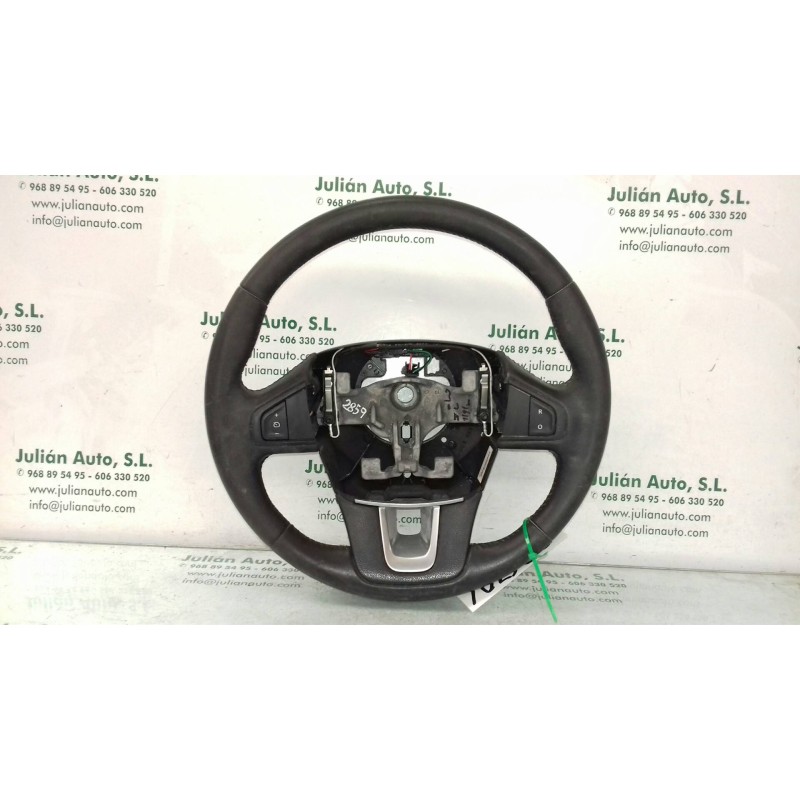 Recambio de volante para renault laguna iii limited referencia OEM IAM 484300001R 6074103B CON MANDOS