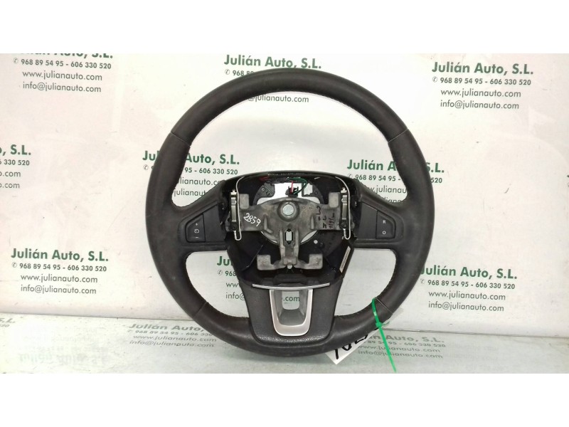 Recambio de volante para renault laguna iii limited referencia OEM IAM 484300001R 6074103B CON MANDOS
