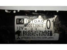 Recambio de motor arranque para mitsubishi outlander (cu0w) 2.4 4wd referencia OEM IAM M000T20672 141S10A001 MITSUBISHI 2