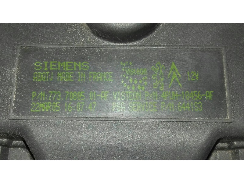 Recambio de ventilador calefaccion para citroen c5 berlina attraction referencia OEM IAM 7737080501AF  