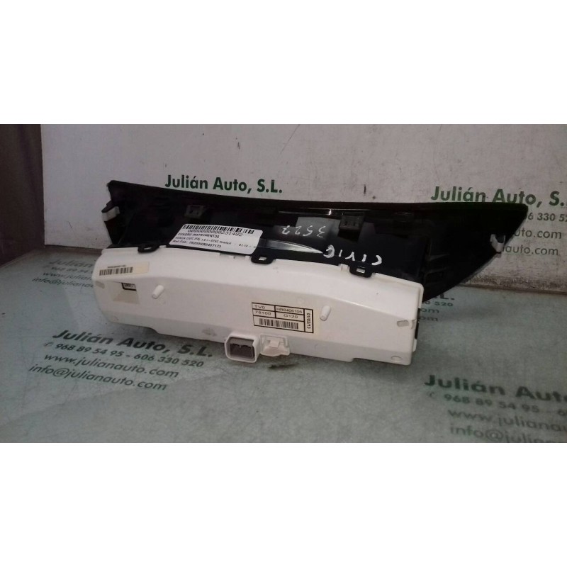Recambio de cuadro instrumentos para honda civic (fk) 1.6 i-dtec comfort referencia OEM IAM 78200HR0407173 TA9G012 