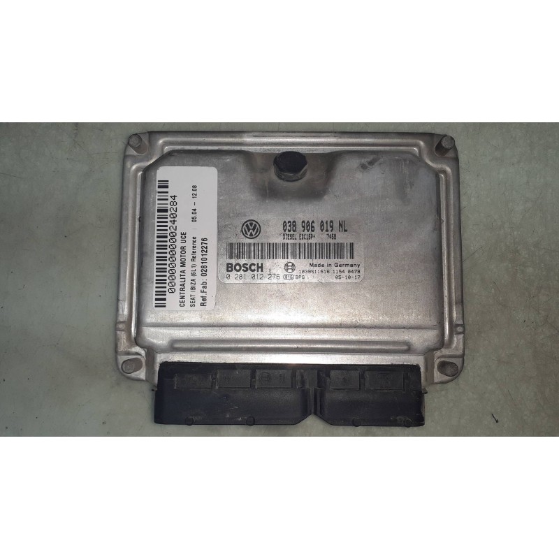 Recambio de centralita motor uce para seat ibiza (6l1) reference referencia OEM IAM 0281012276  038906019