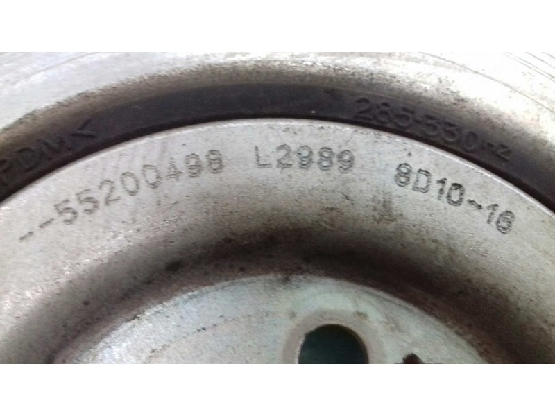Recambio de polea cigueñal para opel corsa d catch me referencia OEM IAM 55200498 L2989 8D1016