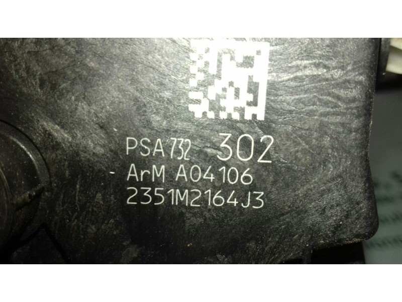 Recambio de cerradura puerta trasera izquierda para peugeot 5008 access referencia OEM IAM 732302 2351M2164J3 6 PINES