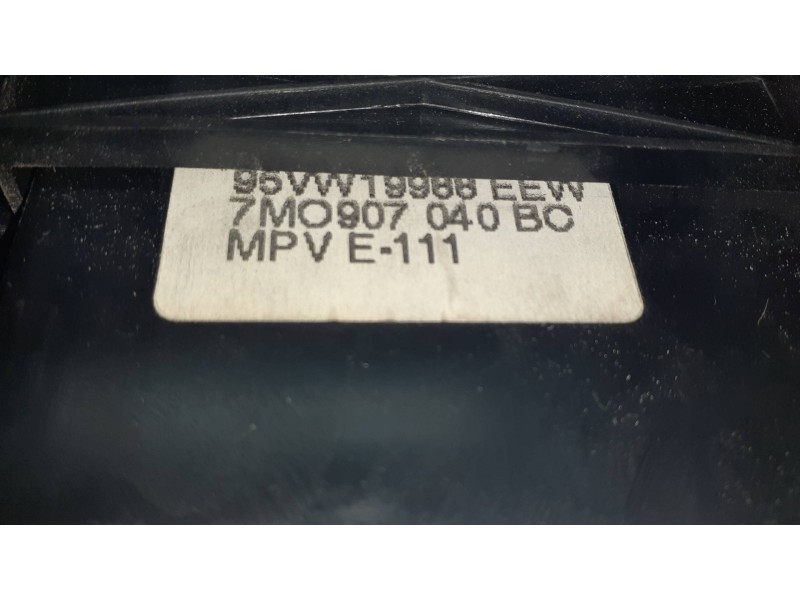 Recambio de mando climatizador para opel astra g berlina club referencia OEM IAM 95VW19988  7MO907040
