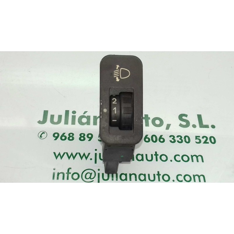 Recambio de interruptor para peugeot 206 berlina look referencia OEM IAM 19256994 CONECTOR 5 PINES REGULADOR ALTURA