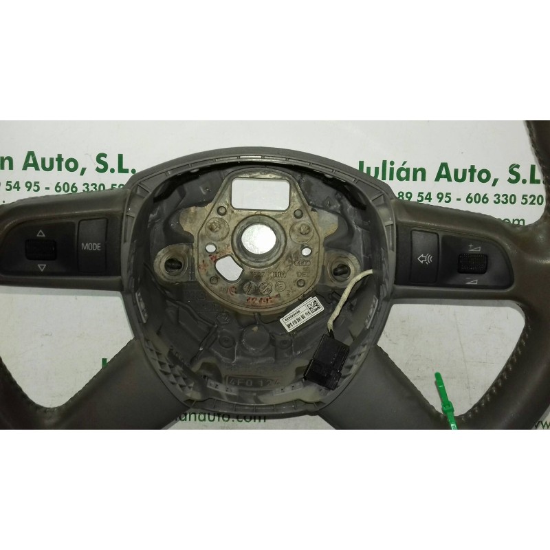 Recambio de volante para audi a4 berlina (8e) 2.0 tdi 16v (103kw) referencia OEM IAM 8P0419091BG 62002003B PIEL