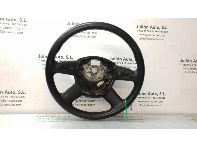 Recambio de volante para audi a4 avant (8e) 1.8 t quattro referencia OEM IAM 4F0419091AH 61680010A PIEL