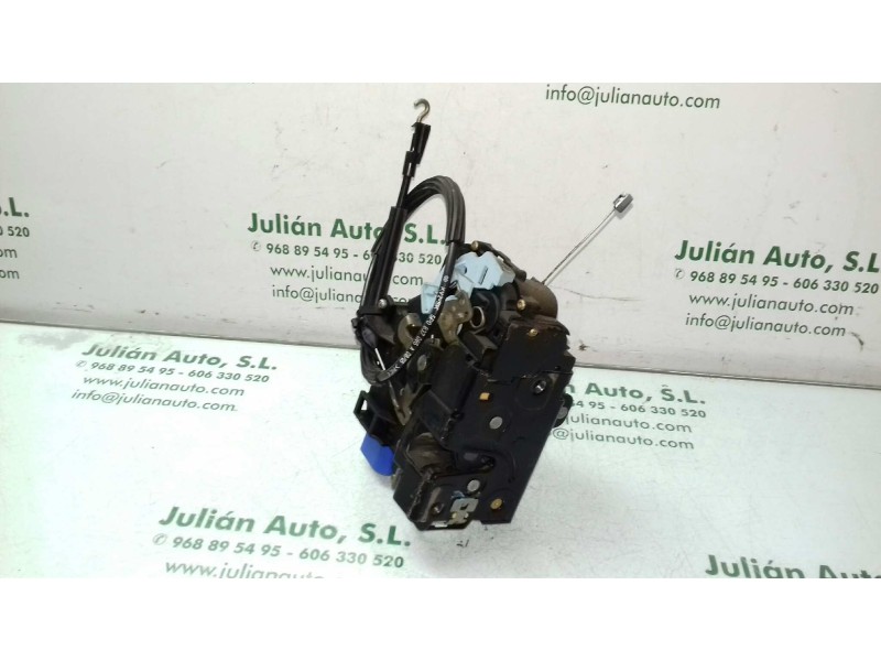 Recambio de cerradura puerta delantera derecha para seat toledo (5p2) reference referencia OEM IAM 3D1837016 5 + 4 PINES AZUL