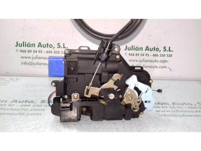 Recambio de cerradura puerta delantera derecha para seat toledo (5p2) reference referencia OEM IAM 3D1837016 5 + 4 PINES AZUL