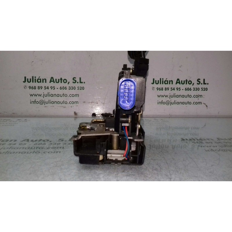 Recambio de cerradura puerta delantera derecha para seat toledo (5p2) reference referencia OEM IAM 3D1837016 5 + 4 PINES AZUL