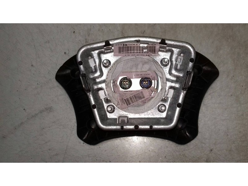 Recambio de airbag delantero izquierdo para citroen c5 berlina attraction referencia OEM IAM 96509314ZE CA101700ZE 2 CONECTORES