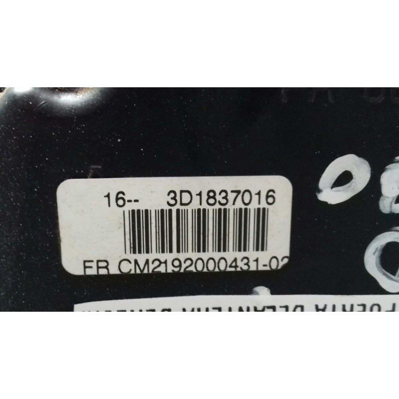 Recambio de cerradura puerta delantera derecha para seat toledo (5p2) reference referencia OEM IAM 3D1837016 5 + 4 PINES AZUL