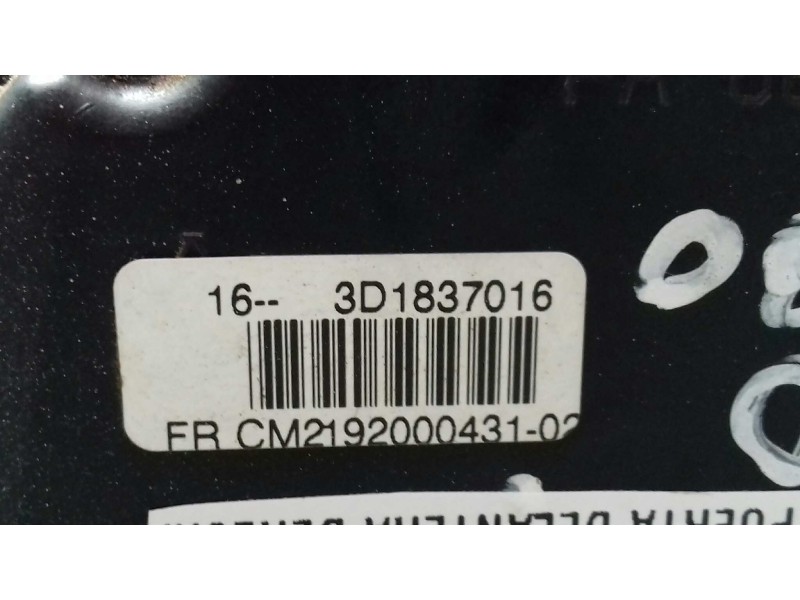 Recambio de cerradura puerta delantera derecha para seat toledo (5p2) reference referencia OEM IAM 3D1837016 5 + 4 PINES AZUL