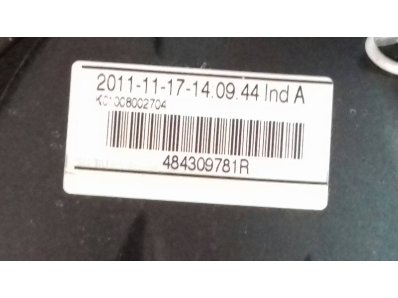 Recambio de volante para renault laguna iii authentique referencia OEM IAM 484309781R 6083644B PIEL