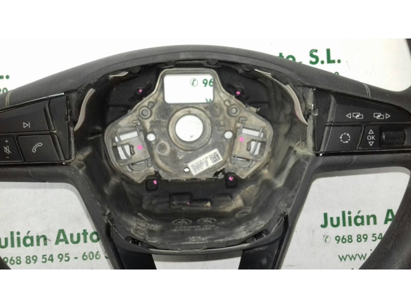 Recambio de volante para seat leon (5f1) reference referencia OEM IAM 5F0419091A 5F0419091AZP8 GOMA