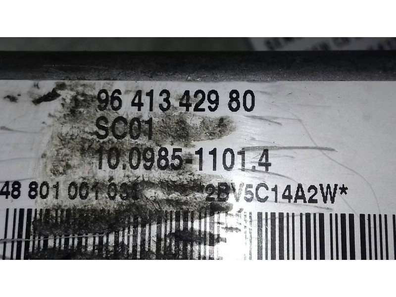 Recambio de centralita asr para citroen c5 berlina attraction referencia OEM IAM 9641342980 SENSOR ESP ATE