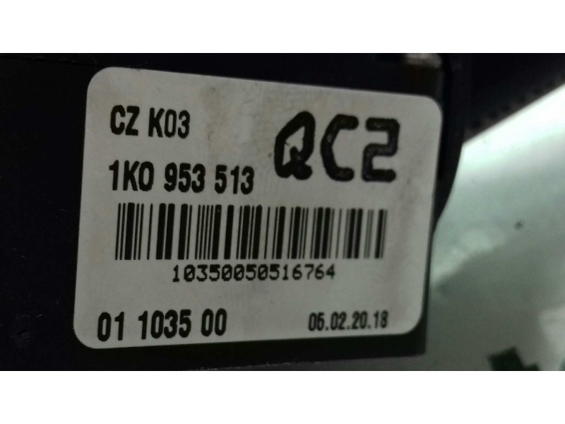 Recambio de mando intermitentes para seat toledo (5p2) reference referencia OEM IAM 1K0953513 01103500 