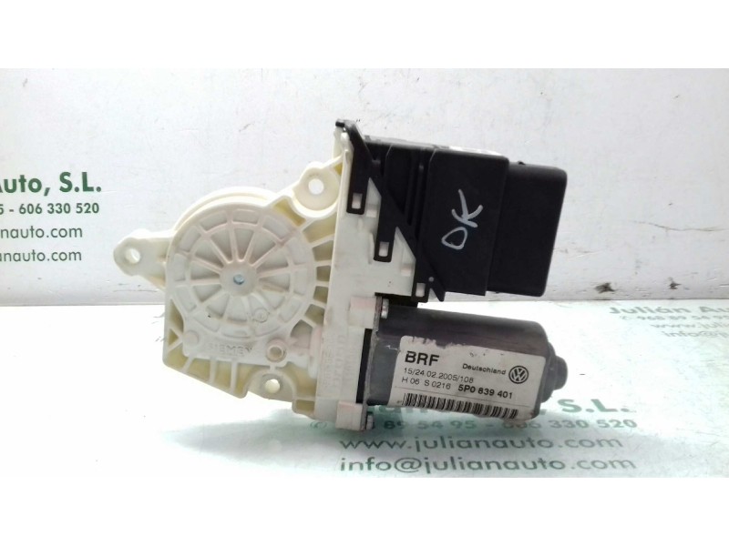 Recambio de motor elevalunas trasero izquierdo para seat toledo (5p2) reference referencia OEM IAM 5P0839401 1K0959703B 99591410