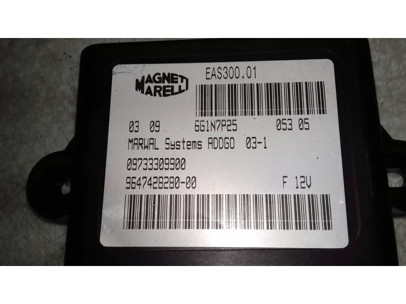 Recambio de modulo electronico para citroen c5 berlina attraction referencia OEM IAM 964742828000 09733309900 MAGNETI MARELLI