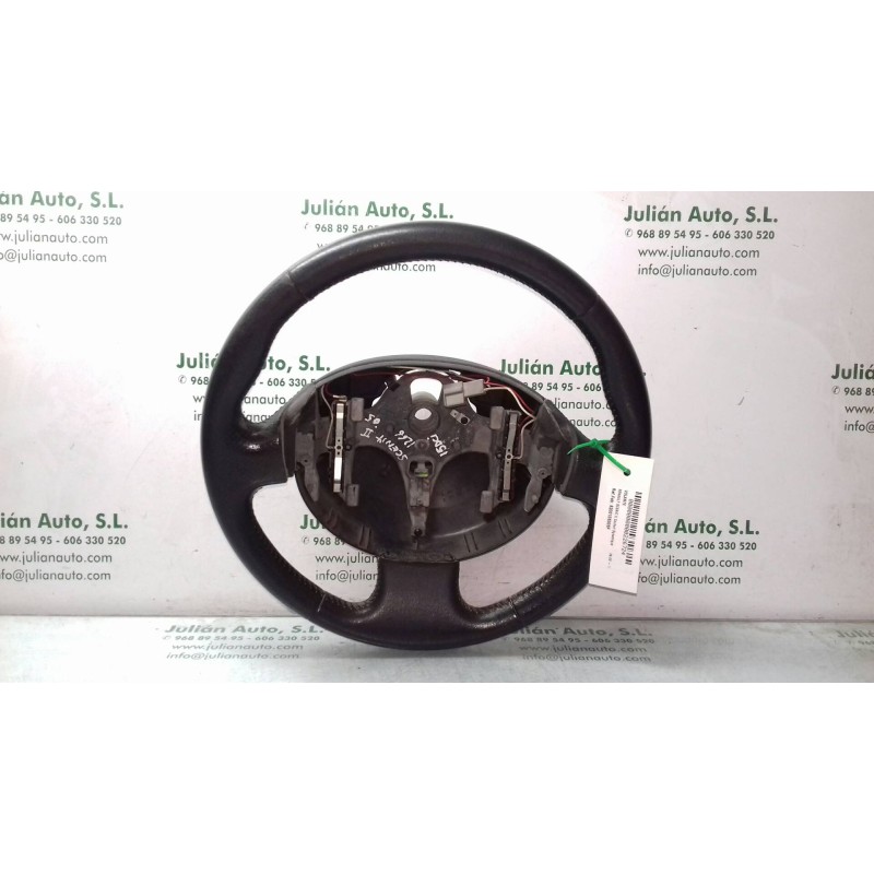 Recambio de volante para renault scenic ii confort dynamique referencia OEM IAM 8200106306F 8200282593A PIEL