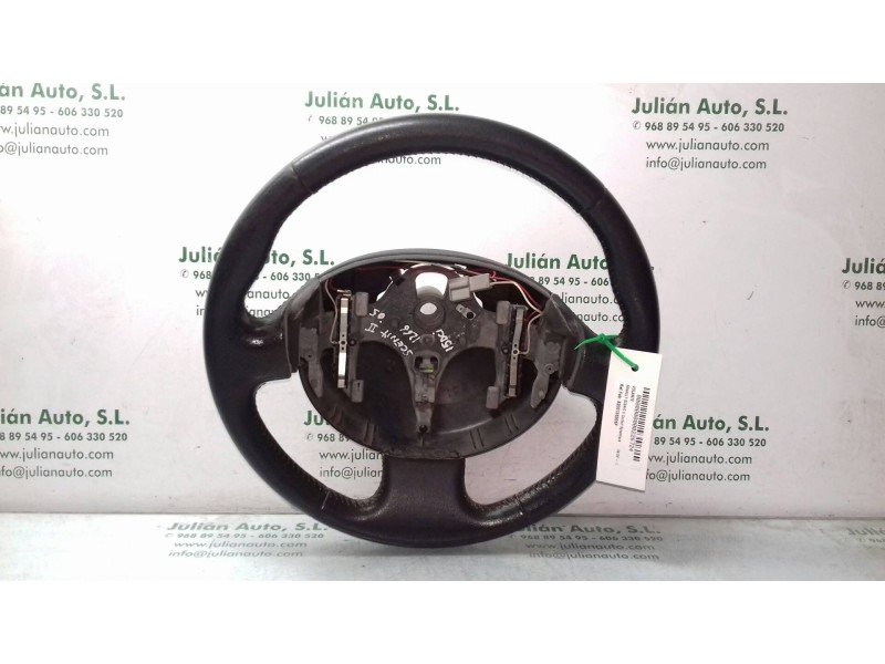 Recambio de volante para renault scenic ii confort dynamique referencia OEM IAM 8200106306F 8200282593A PIEL