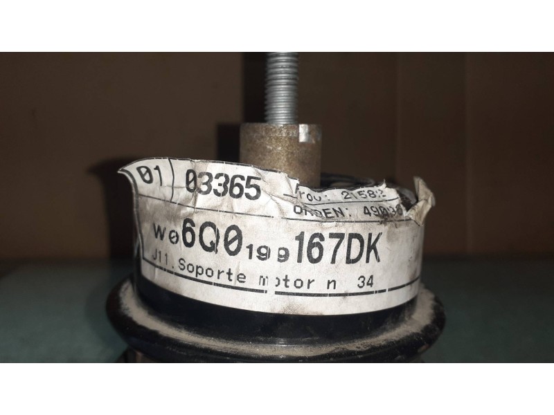 Recambio de soporte motor izquierdo para seat ibiza (6j5) sport referencia OEM IAM 6Q0199167  