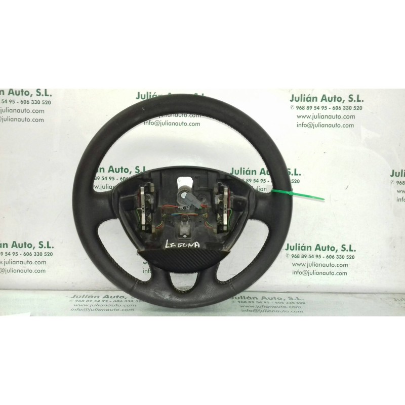 Recambio de volante para renault laguna ii (bg0) authentique referencia OEM IAM 8200014856 8200198976 PIEL