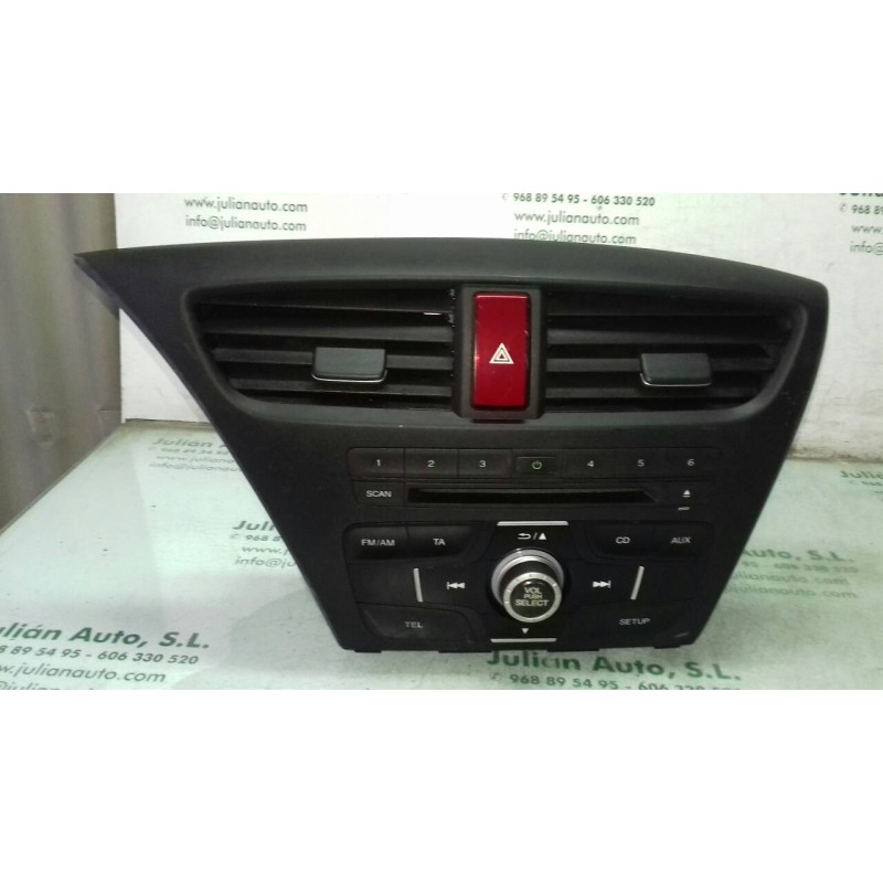 Recambio de sistema audio / radio cd para honda civic (fk) 1.6 i-dtec comfort referencia OEM IAM 39100TA9G110M1 MF633RG 