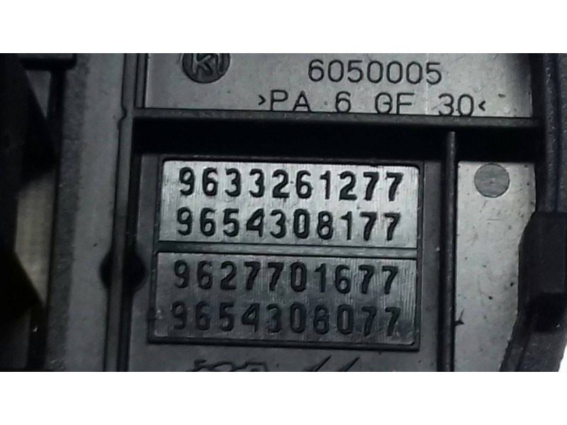 Recambio de interruptor para citroen c5 berlina attraction referencia OEM IAM 9633261277 9654308177 REGULACION SUSPENSION