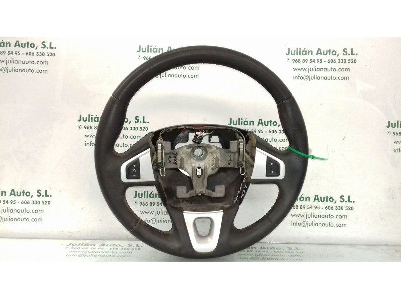 Recambio de volante para renault megane iii berlina 5 p emotion referencia OEM IAM 609581499 609581410 PIEL