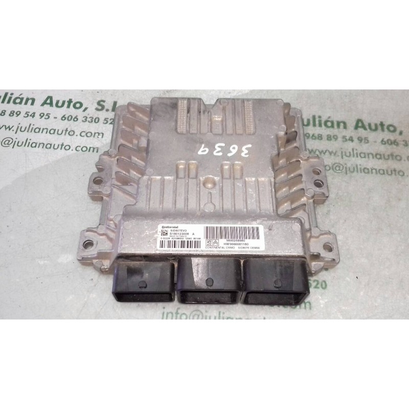 Recambio de centralita motor uce para citroen c4 picasso exclusive referencia OEM IAM 9800268980 S180123008A HW9666681180