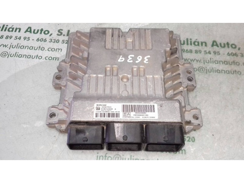 Recambio de centralita motor uce para citroen c4 picasso exclusive referencia OEM IAM 9800268980 S180123008A HW9666681180