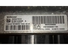 Recambio de centralita motor uce para citroen c4 picasso exclusive referencia OEM IAM 9800268980 S180123008A HW9666681180 2