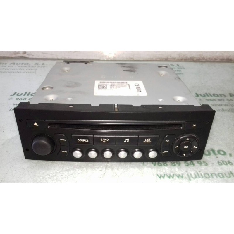 Recambio de sistema audio / radio cd para citroen c4 picasso exclusive referencia OEM IAM 98041616XT RD45L3FAC4CEM00 