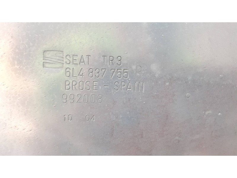 Recambio de elevalunas delantero izquierdo para seat ibiza (6l1) fresh referencia OEM IAM 6L4837751CM 993124103 ELECTRICO