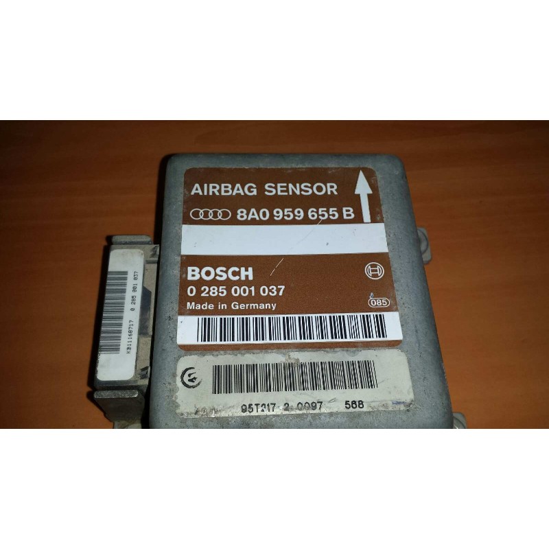 Recambio de centralita airbag para audi a4 berlina (b5) 1.9 tdi referencia OEM IAM 8A0959655B 0285001037 