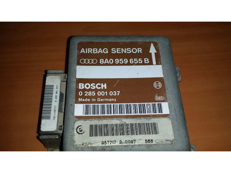 Recambio de centralita airbag para audi a4 berlina (b5) 1.9 tdi referencia OEM IAM 8A0959655B 0285001037 