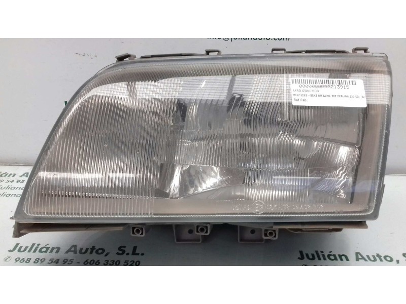 Recambio de faro izquierdo para mercedes-benz clase c (w202) berlina 220 cdi (202.133) referencia OEM IAM   