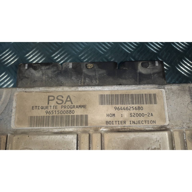 Recambio de centralita motor uce para peugeot 206 berlina xs-line referencia OEM IAM 9651500880 9644625680 KIT - SAGEM