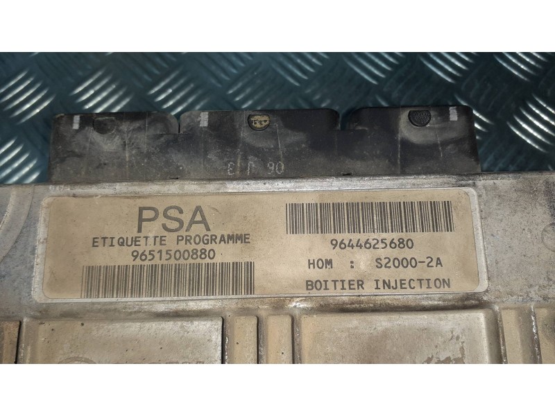 Recambio de centralita motor uce para peugeot 206 berlina xs-line referencia OEM IAM 9651500880 9644625680 KIT - SAGEM
