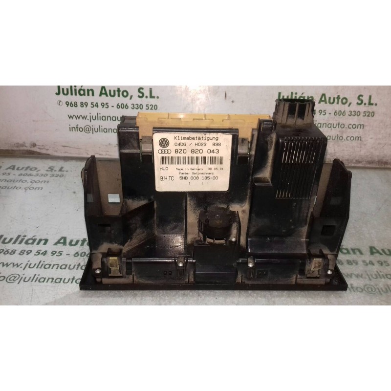 Recambio de mando calefaccion / aire acondicionado para audi a2 (8z) 1.4 tdi (55kw) referencia OEM IAM 8Z0820043 5HB00818500 